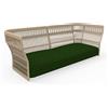 TALENTI divano a 3 posti da esterni CLIFF Collezione Icon - CLIDIV3-C-BG-C102