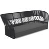 TALENTI divano a 3 posti da esterni CLIFF DECO Collezione Icon - CLIDCDIV3-C-GR-C48