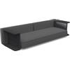 TALENTI divano a 3 posti da esterni CLIFF DECO Collezione Icon - CLIDCDIV3-T-GR-C48
