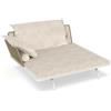 TALENTI divano chaise longue destro da esterni CRUISE ALU Collezione Icon - CRUALUXLDX-C54