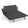 TALENTI divano chaise longue destro da esterni CRUISE ALU Collezione Icon - CRUALUXLDX-C48