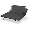 TALENTI divano chaise longue sinistro da esterni CRUISE ALU Collezione Icon - CRUALUXLSX-C48