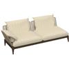 TALENTI divano destro da esterni CRUISE TEAK Collezione Icon - CRULDIVDX-C25
