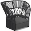 TALENTI poltrona da esterni CLIFF DECO Collezione Icon - CLIDCPLON-C-GR-C48