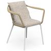 TALENTI sedia con braccioli da esterni CRUISE ALU Collezione Icon - CRUALUPP-C54
