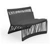 TALENTI set da 2 poltrone da esterni CLIFF Collezione Icon - CLIPL-C-GR-C48