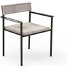 TALENTI set da 2 sedie con braccioli da esterni CASILDA Collezione Icon - CASIPP-C88