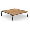 TALENTI tavolino da esterni 120x120 cm COTTAGE Collezione Icon - COTTC120-G