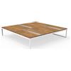 TALENTI tavolino da esterni 140x140 cm CASILDA Collezione Icon - CASITC140-I4