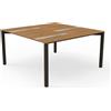 TALENTI tavolo da esterni 150x150 cm CASILDA Collezione Icon - CASITP150-I2