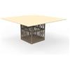 TALENTI tavolo da esterni 150x150 cm CLIFF Collezione Icon - CLITP150-BG