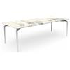 TALENTI tavolo da esterni 250 x 100 cm CRUISE ALU Collezione Icon - CRUALUTP250-BI