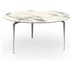 TALENTI tavolo da esterni rotondo Ø 150 cm CRUISE ALU Collezione Icon - CRUALUTPT150-BI