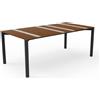 TALENTI tavolo rettangolare da esterni 200x100 cm CASILDA Collezione Icon - CASITP200-I5