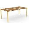 TALENTI tavolo rettangolare da esterni 200x100 cm CASILDA Collezione Icon - CASITP200-I3