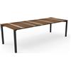 TALENTI tavolo rettangolare da esterni 260x100 cm CASILDA Collezione Icon - CASITP260-I5