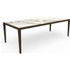 TALENTI tavolo rettangolare da esterni CRUISE TEAK Collezione Icon - CRULTP240
