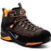 GARSPORT Mountain Tech W3 WP S3, Scarpa Antinfortunistica Uomo, Antracite/Arancio, 43 EU