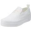 Calvin Klein Jeans Bold Vulc FLATF Slipon Wn YW0YW01040, Sneaker vulcanizzate Donna, Bianco (Bright White), 40 EU