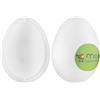 MCE-Commerce Polistirolo 16 cm, 2 Pezzi, 1 Pezzo, per Fai da Te e Decorazioni pasquali, Bianco