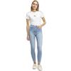 Calvin Klein Donna Jeans Mid Rise Skinny Fit, Blu (Denim Light), 28W/30L