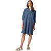 Cecil B144429 Vestito, Mid Blue Wash, L Donna