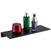 JOOM Mensola Sospesa Alluminio Nero 30cm, Scaffale da Parete Bagno Cucina