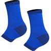 Baoblaze Protezione per polso e caviglia per bambini Tutori per caviglia per bambini Maniche elastiche Tutore per supporto per caviglia per basket, mma, calci, Blu