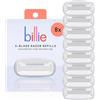 Billie Lame di ricambio per rasoio da donna, 5 lame, 8 pezzi
