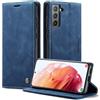 Phernykas Custodia Portafoglio Libro RFID Magnetica per Samsung Galaxy S21 | Flip Book Cover in pelle PU, Porta Carte, Protezione astuccio, Telefono Libretto Case per Samsung S21, Blu
