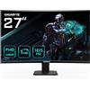 Gigabyte GS27F 27 Monitor da Gioco FHD - 1920 x 1080, 165Hz, 1ms, 300 cd/m², FreeSync Premium, HDR Ready, HDMI 2.0, Displayport 1.4