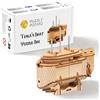 PUZZLE POTATO - La barca di Tesla - Gioco di fuga - Scatola di puzzle - Gioco di puzzle per adulti - Scatola regalo rompicapo