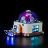 BrickBling Set di luci a LED per Lego 60439 Space Science Lab (No Lego), set di illuminazione decorativa per Lego Space Science Lab giocattoli creativi
