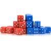 Warlord Games Confezione da 30 dadi D6 da 10 mm classici (15 rossi e 15 blu)