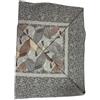 Corredocasa Completo Lenzuola in Flanella Morbida e Calda - 2 Piazze - Letto Matrimoniale - Ideale per l'Inverno, Caldo Cotone Made in Italy, Lavabile in Lavatrice (Grigio)