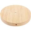 HEMOTON Base in Legno Per Esposizione Di Lampada Piedistallo Circolare Per Lampada Da Tavolo Supporto Per Base in Legno Per Camera Da Letto Soggiorno e Studio Compatibile Lampade