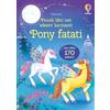 Usborne Piccoli libri con adesivi luccicanti - Pony fatati