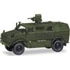 herpa Modello militare di trasporto universale (ATF Dingo) con FLW 100, in miniatura non decorata in scala 1:87, da collezione, made in Germany, plastica