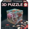 Educa - Puzzle 3D Wonder | La sfida puzzle a forma di cubo con 216 pezzi in totale | Struttura: Base Montabile Ricoperta da 6 Puzzle da 36 Pezzi | Puzzle 3D Adulto da 8 anni (20334)