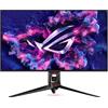 ASUS ROG Swift OLED PG32UCDM Monitor Gaming QD-OLED da 32" pollici (31,5), 4K (3840x2160), 240 Hz, 0,03 ms (GTG), G-SYNC, Pellicola in Grafene, 99% DCI-P3, USB-C 90 W, DisplayWidget Center, Nero