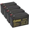 Akkuman.de Akkutechnik vom Fachmann Batteria UPS adatta per XANTO RS 1500 & S 1500 ZINTO A 1500 B 1250 S 1440 R S 1440 4X 12V 7,2Ah AGM piombo