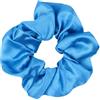 Whakano 4 elastici per capelli, elastici per capelli, morbidi scrunchies, elastici riutilizzabili, per coda di cavallo, capelli lunghi o spessi, per ragazze e ragazze, blu