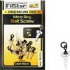 PRO FILSTAR Bait Screw con Anello 10 x 16 mm - Set Viti per Esca da Pesca | Pop Up Rig per Ami da Pesca alla Carpa - Accessori - Carpfishing - Pop Up Boiles & Pellets - Articoli - Fishing Accessories