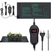 Luxbird Tappetino riscaldante con termostato, 30W, per piantina Tappetino riscaldante Impermeabile per Serra, Impermeabile IP67, 52 x 25cm, Ideale per propagatore di germinazione Starter