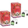 English Tea Shop | Tè Bianco Mirtillo e Sambuco, Rooibos Acai e Melagrana, Tisana Citronella Zenzero, Infuso Frutti Rossi, Tisana Purificante - Totale 2 x 20 Filtri