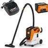 STIHL SEA 60 L - Bidone aspiratutto a batteria - 36V 4Ah