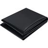 PALUDO Telo per Laghetto Nero in PVC, 2M X 2M Rivestimento per Laghetto in HDPE Resistente, Fodera Laghetto Flessibile per Piscina Giardino per Laghetti, Fontane, Giardini Acquatici e Cascate