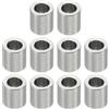 PATIKIL M5 Distanziali in Acciaio Inossidabile, 10pz Distanziatore Metallico Acciaio Inossidabile 5,1mm ID x 8mm OD x 8mm L Stainless Steel Spacer Vite Rotondo per 1/5 M5 Bulloni a Vite