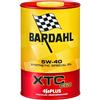 Bardahl - Olio XTC C60 5W40, Lubrificante per Auto 100% Sintetico, Riduce Attriti sulle Parti del Motore, Dona Longevità e Pulizia per gli Organi del Motore, 1 Litro