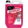 LUCCY Antigelo Auto 10% Protezione -5ºC | 5 Litri | Liquido Radiatore Rosso